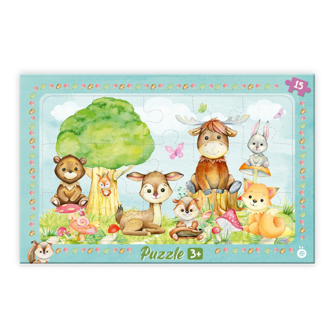 Rahmenpuzzle "Waldfreunde"