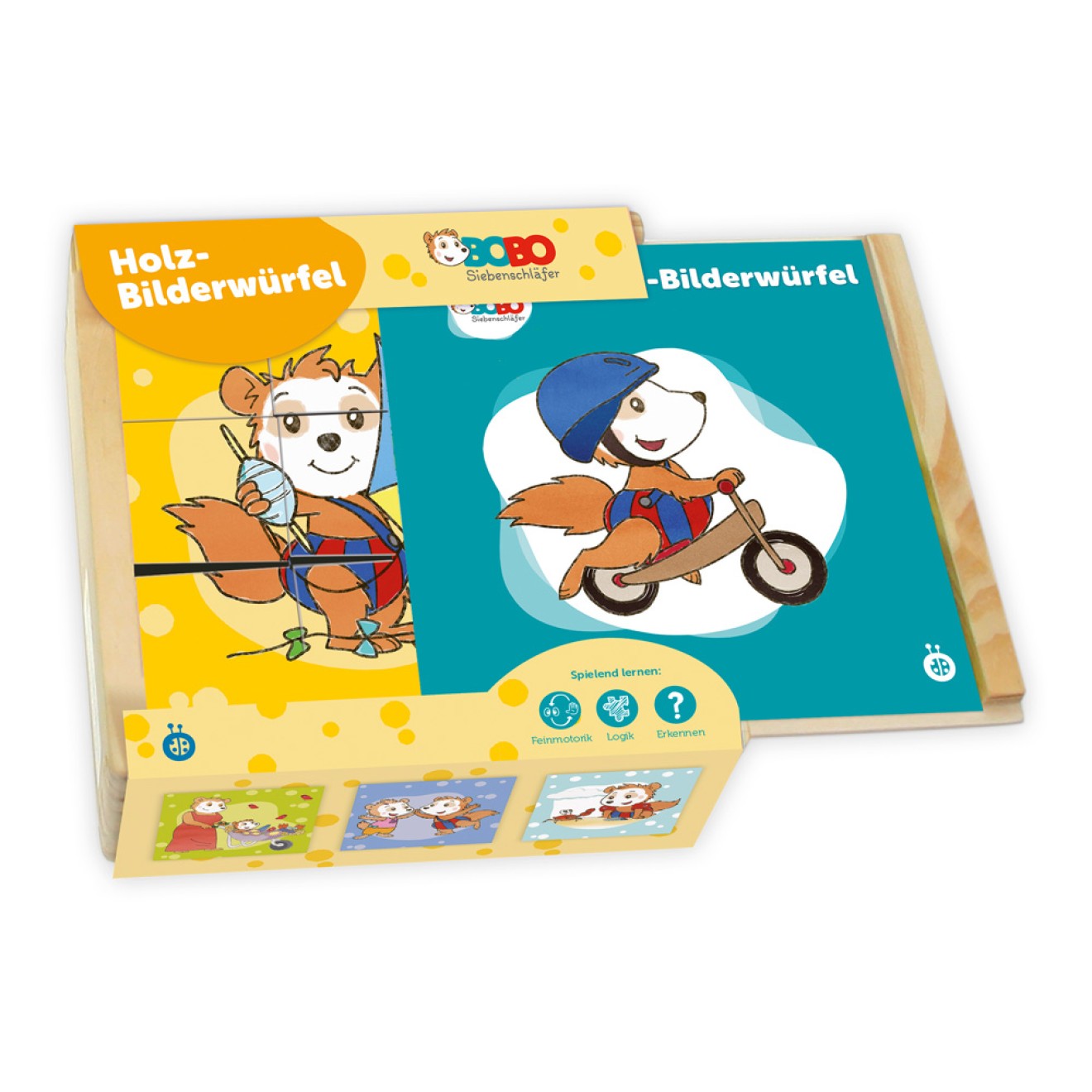 BOBO SIEBENSCHLÄFER Bilderwürfel Puzzle
