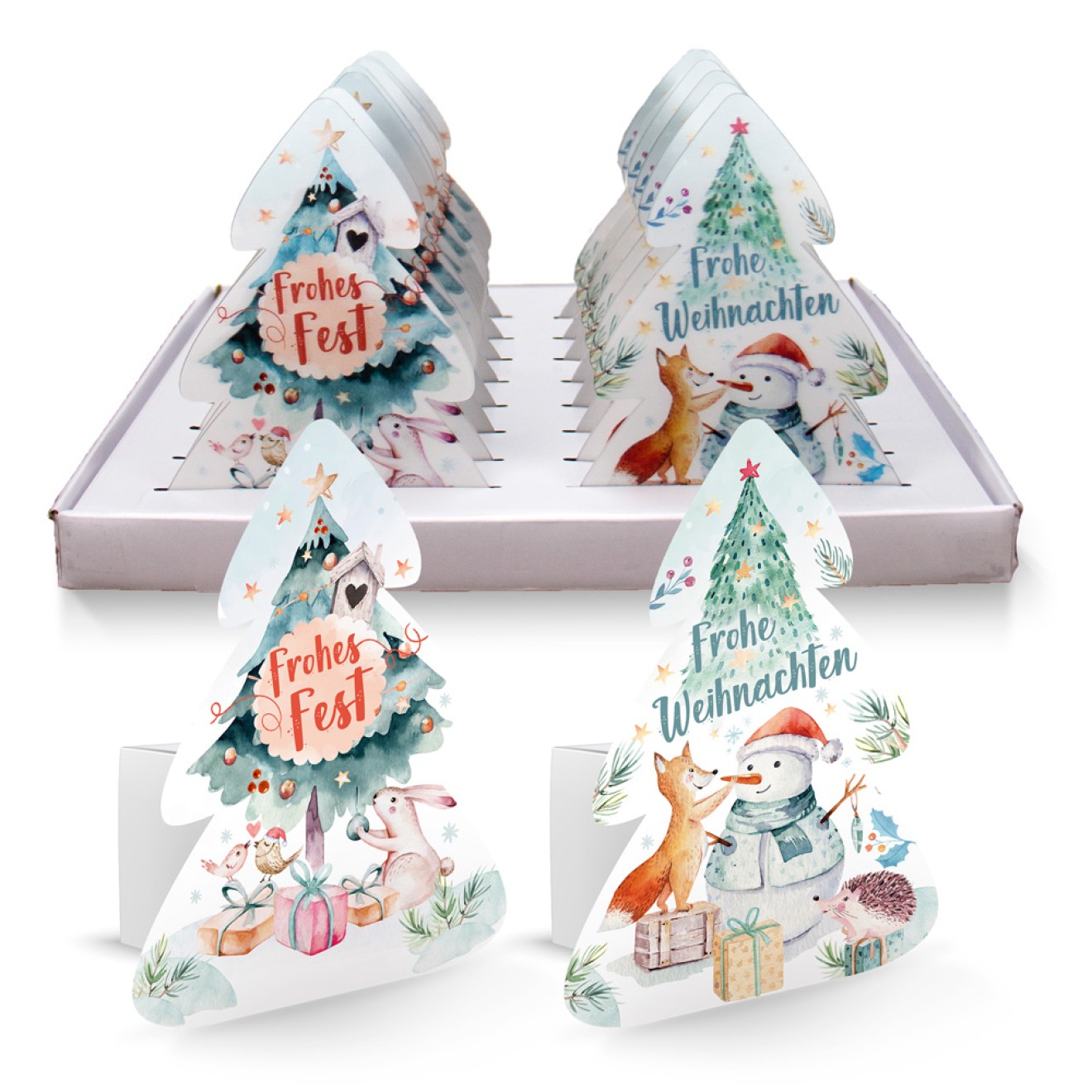 3D-Geschenkbox Weihnachten