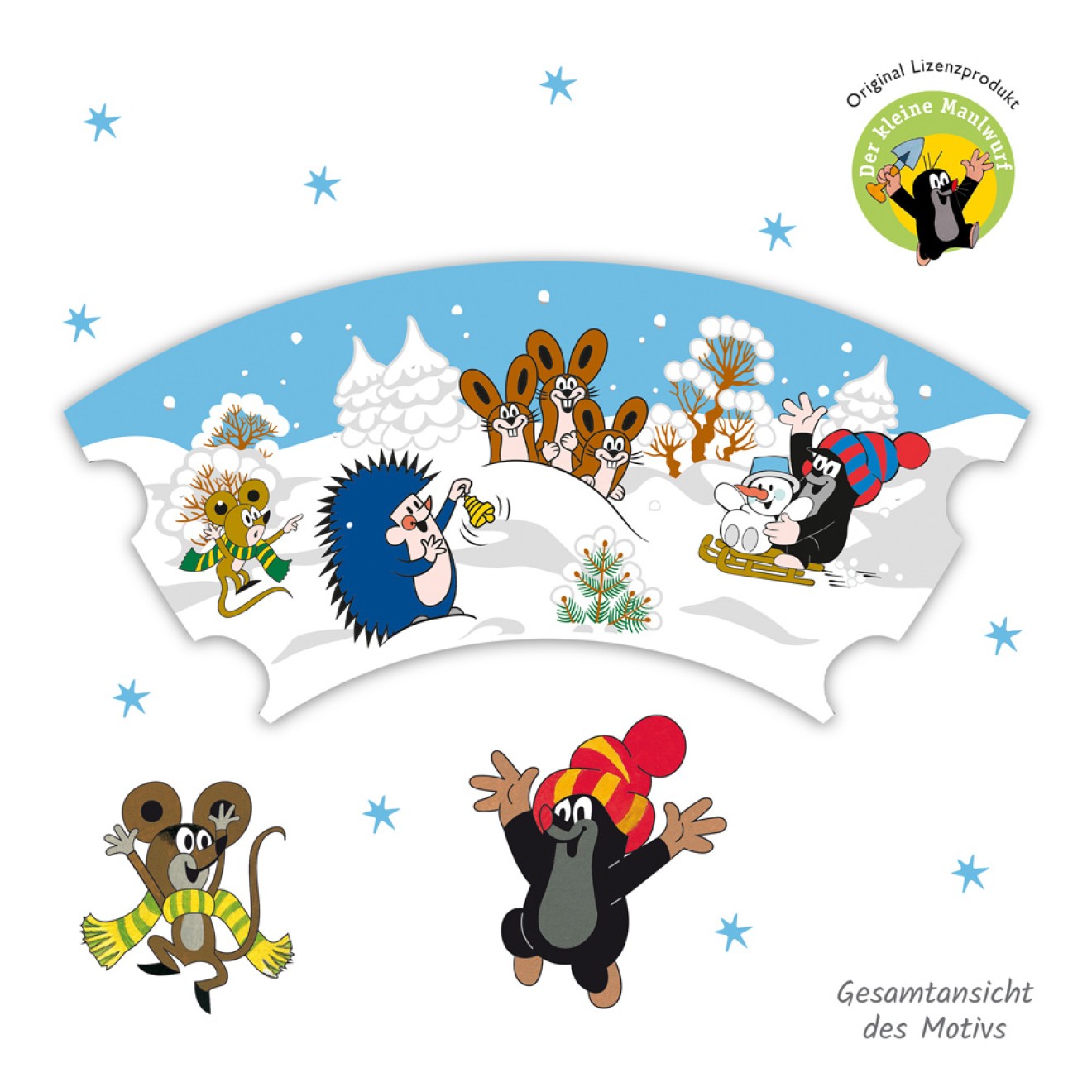 Sammeltasse Maulwurf Winter