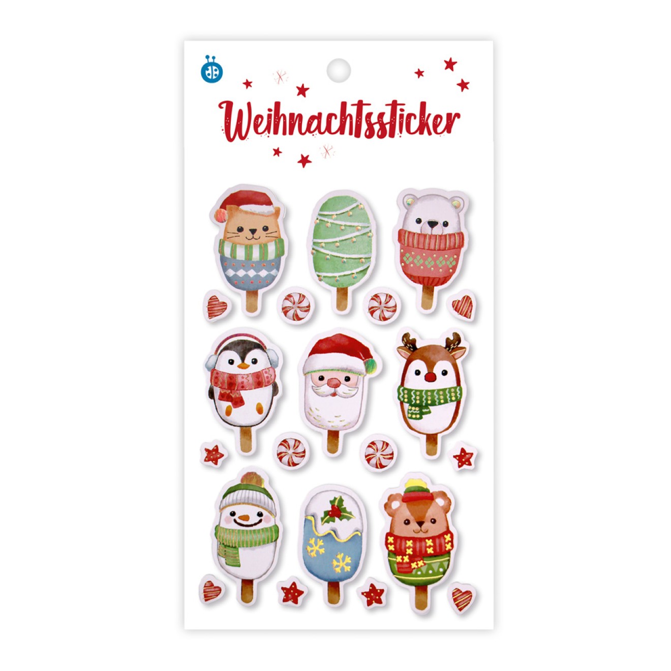 EVA-Sticker Weihnachten