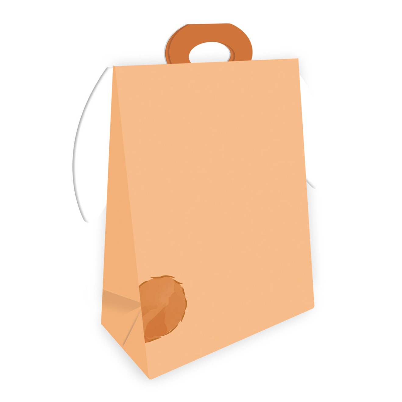 Geschenktasche mit Verschluss "Hase"