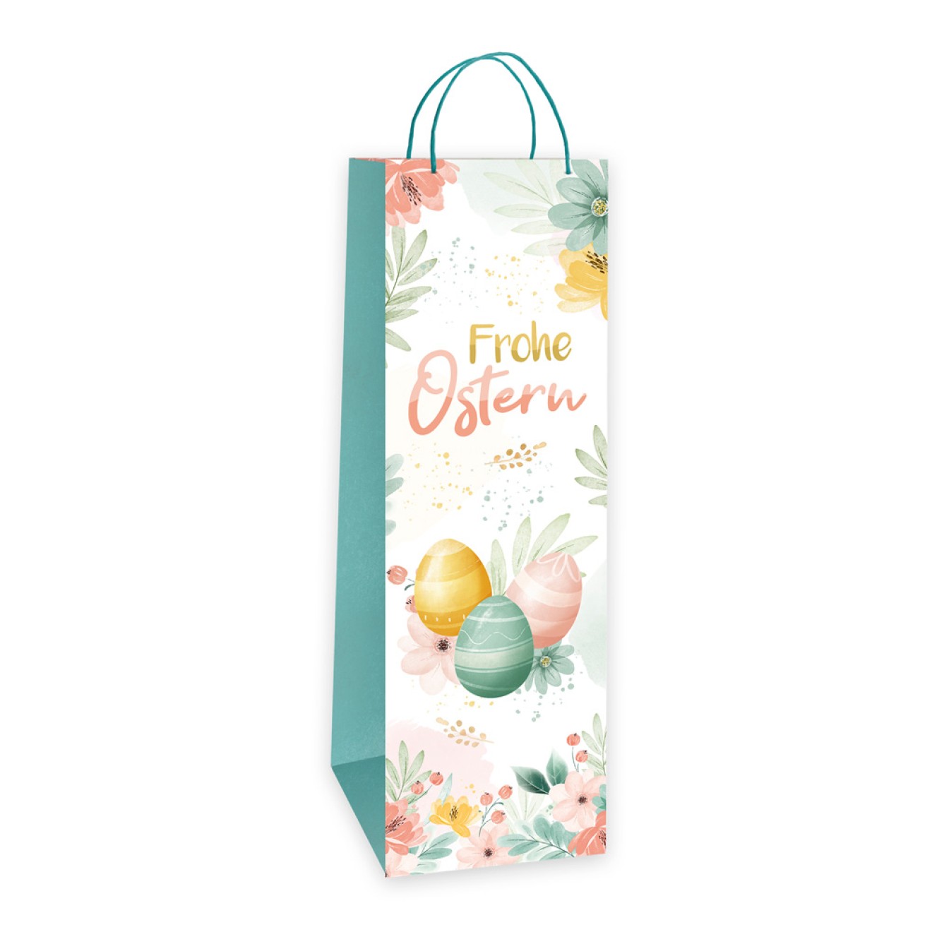 Geschenktasche Flasche "Ostern"
