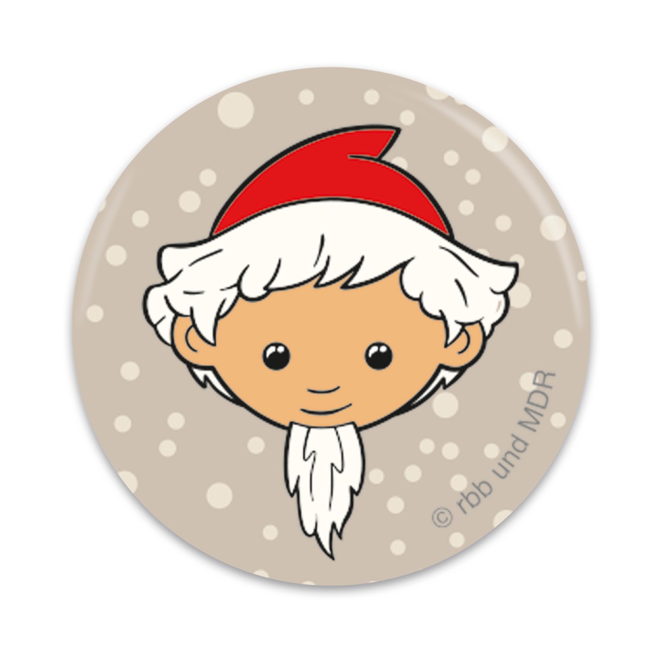 Unser Sandmännchen 4erSet Mini-Buttons "Sandmann"