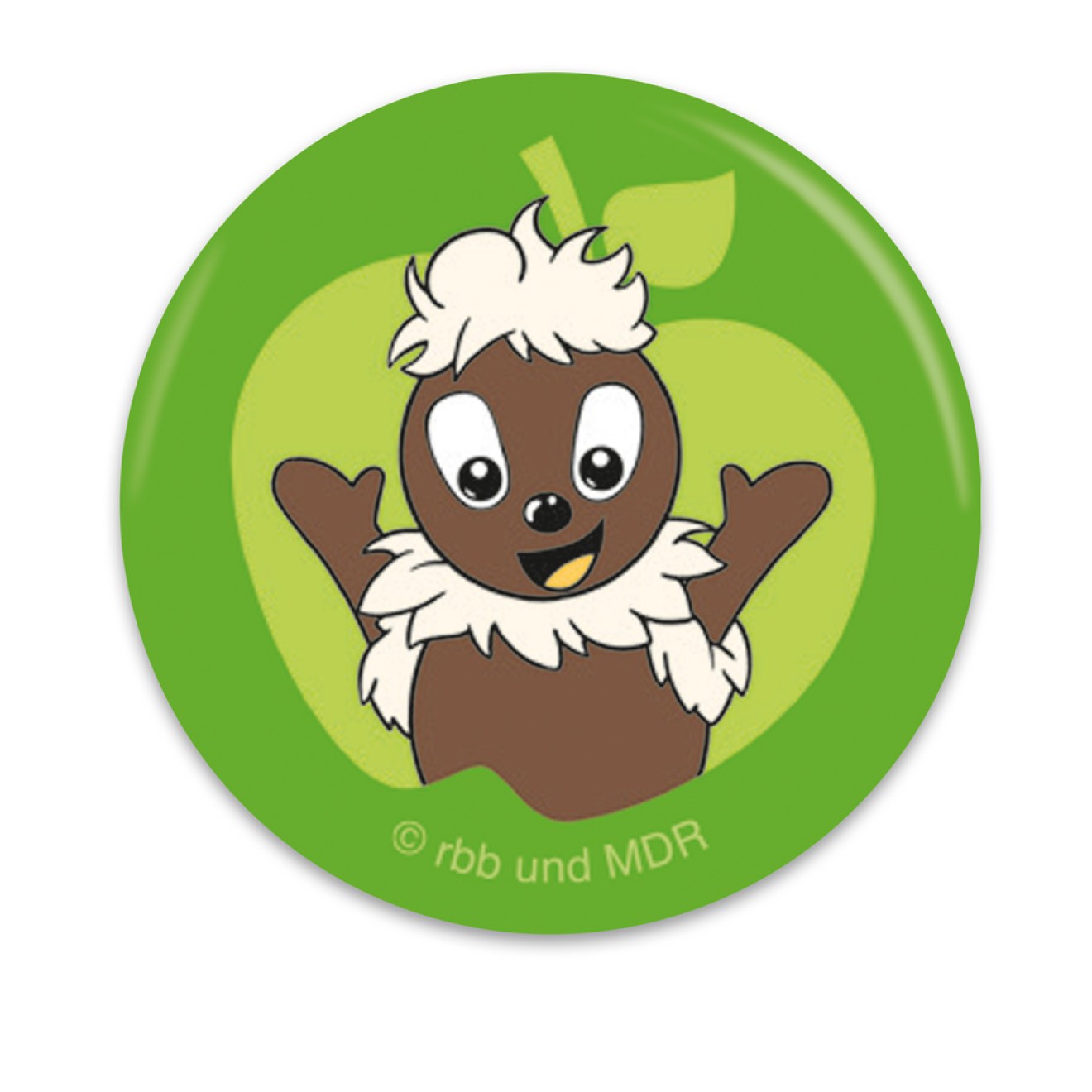 Unser Sandmännchen 4erSet Mini-Buttons "Pitti"