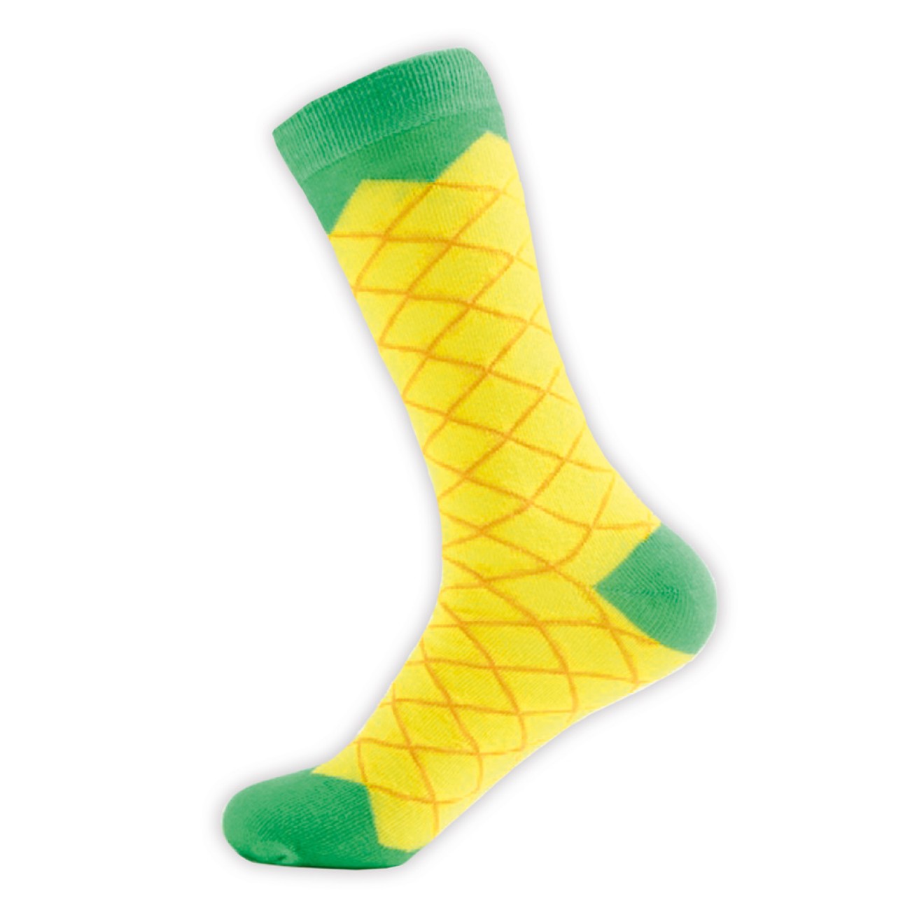 Socken am Stiel -Ananas-