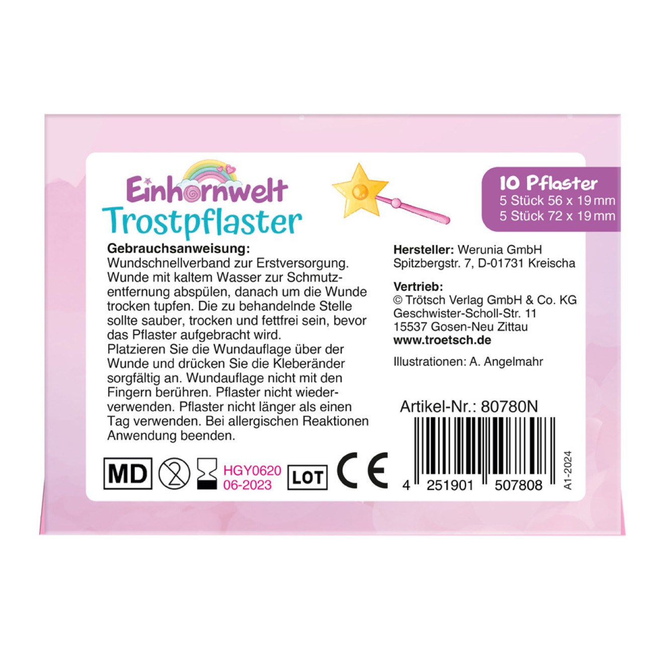 Trostpflaster "Einhornwelt"