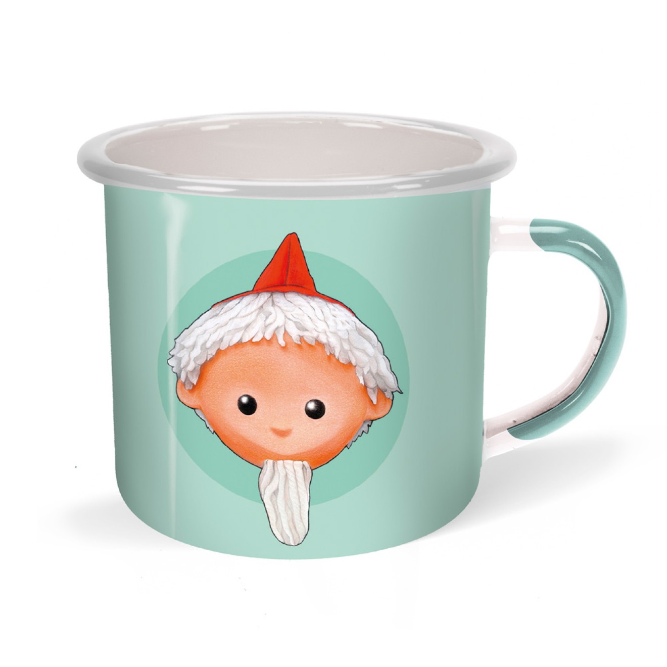 UNSER SANDMÄNNCHEN Emaillebecher "Sandmann retro"