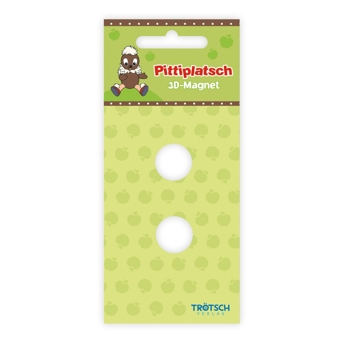Unser Sandmännchen Magnet "Pittiplatsch mit Kopfhörer"