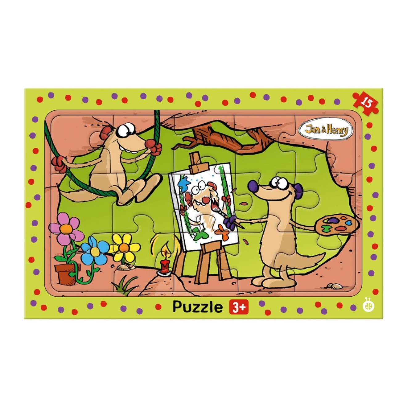 Rahmenpuzzle Jan & Henry