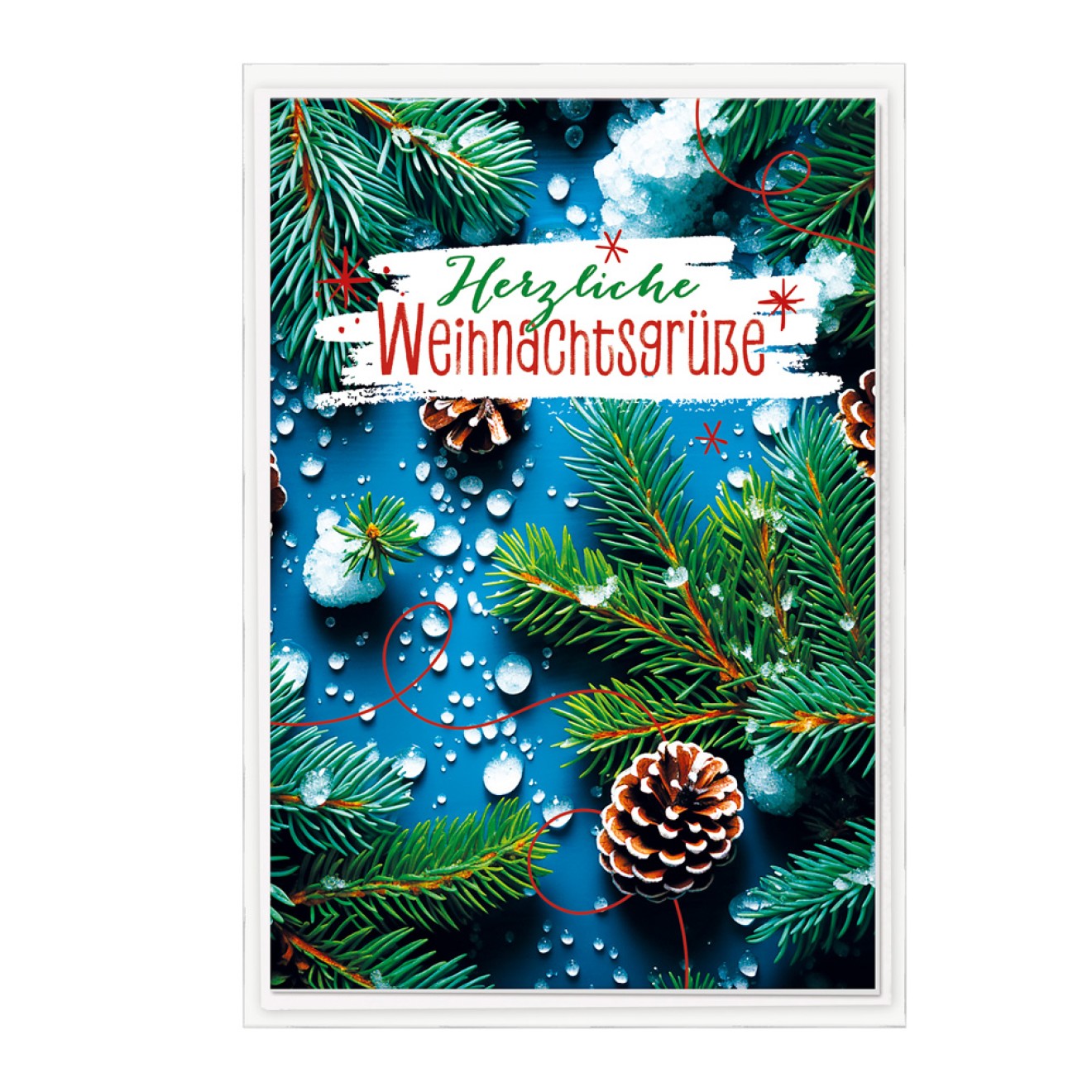 3D-Faltkarten Weihnachten