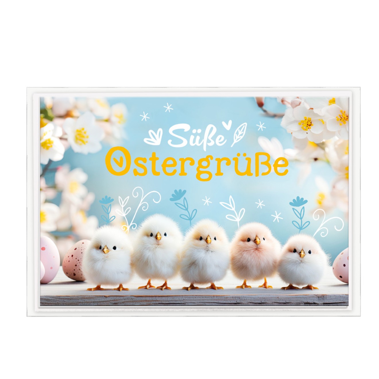 3D-Faltkarten "Ostern"
