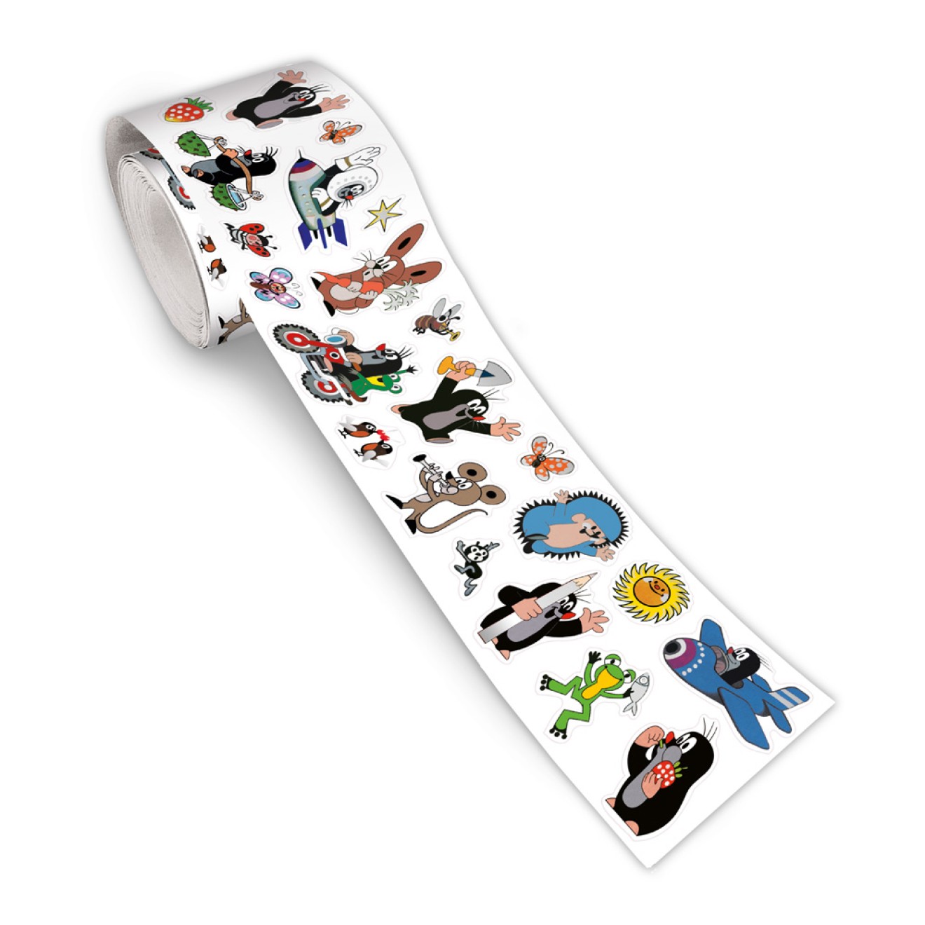 Der Kleine Maulwurf Stickerrolle Sticker