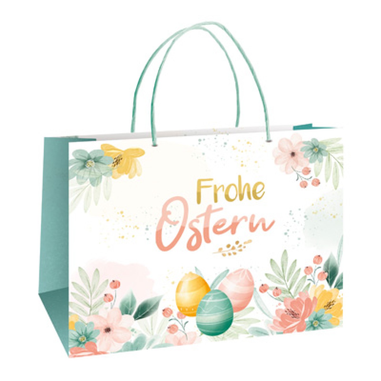 Ostertasche "Pastell" quer klein