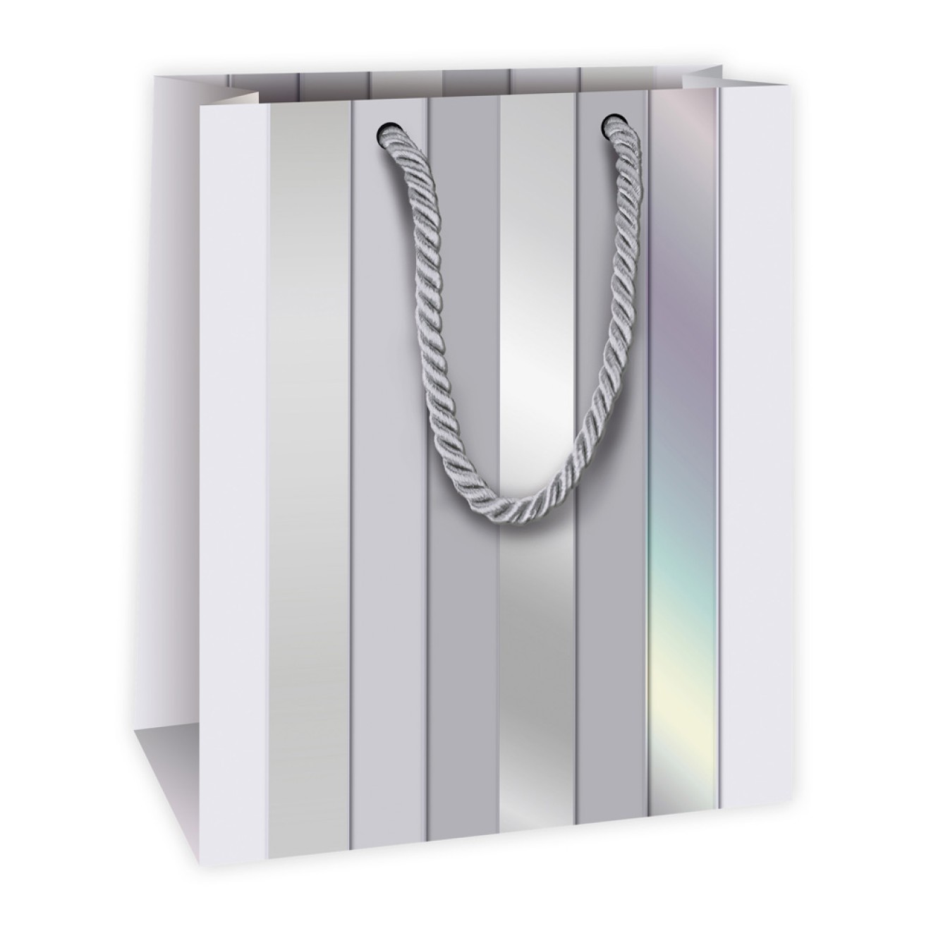 Geschenktasche "Streifen" medium