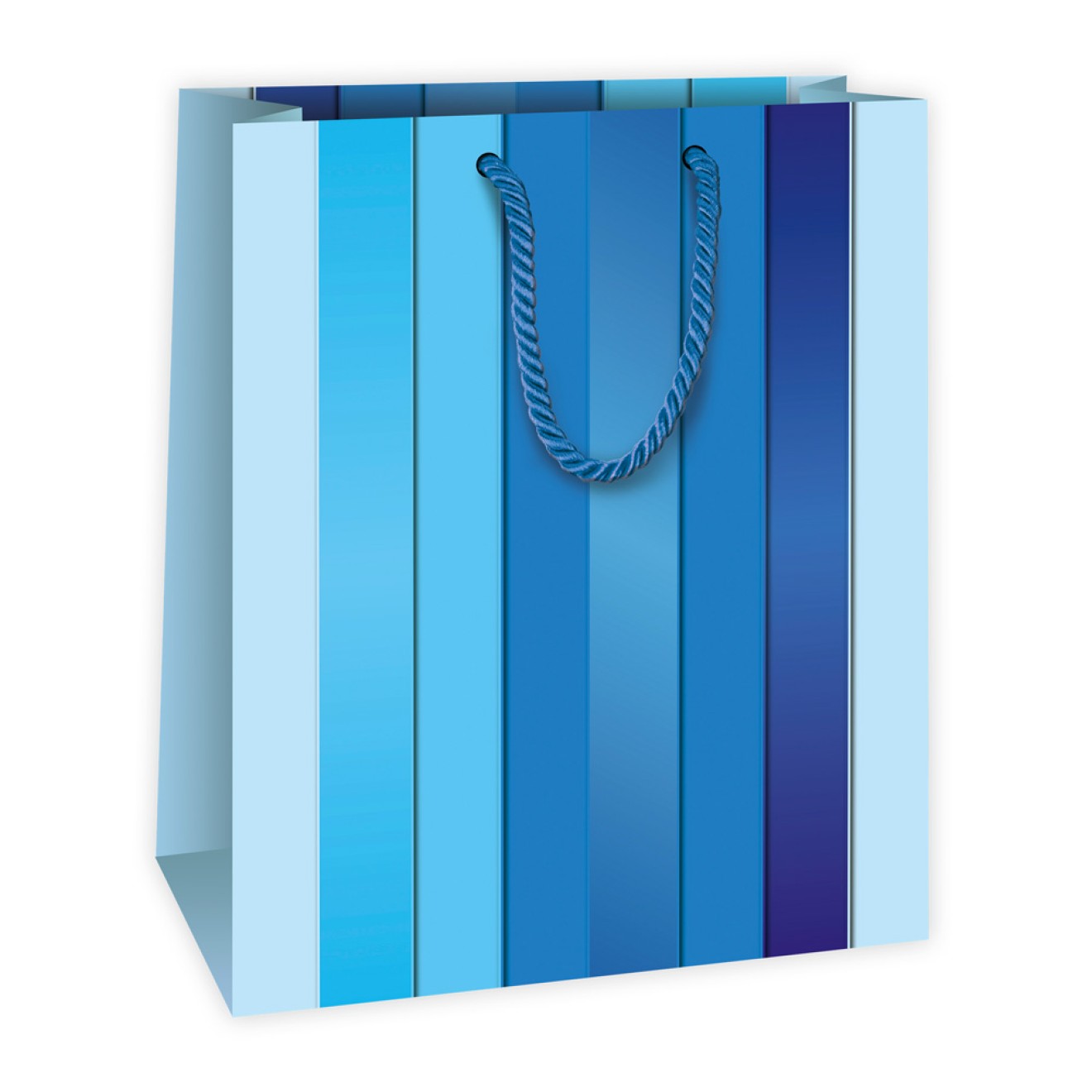 Geschenktasche "Streifen" groß