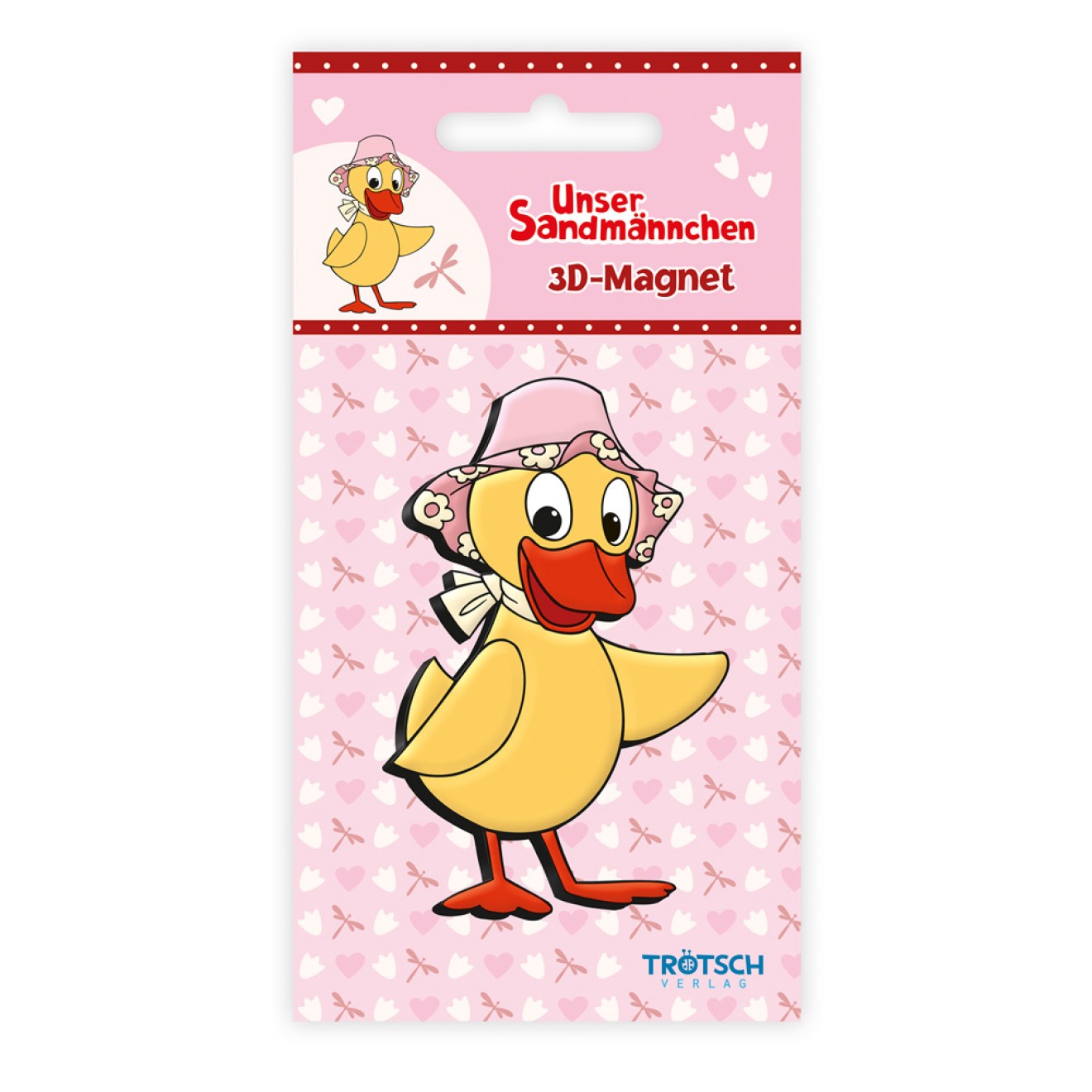 Unser Sandmännchen 3D-Magnet Schnatterinchen