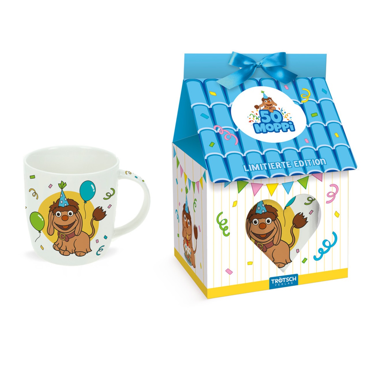 Jubiläumstasse im Haus Moppi