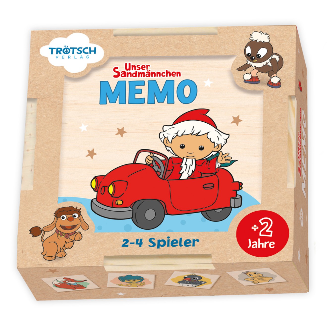 Unser Sandmännchen Memo aus Holz