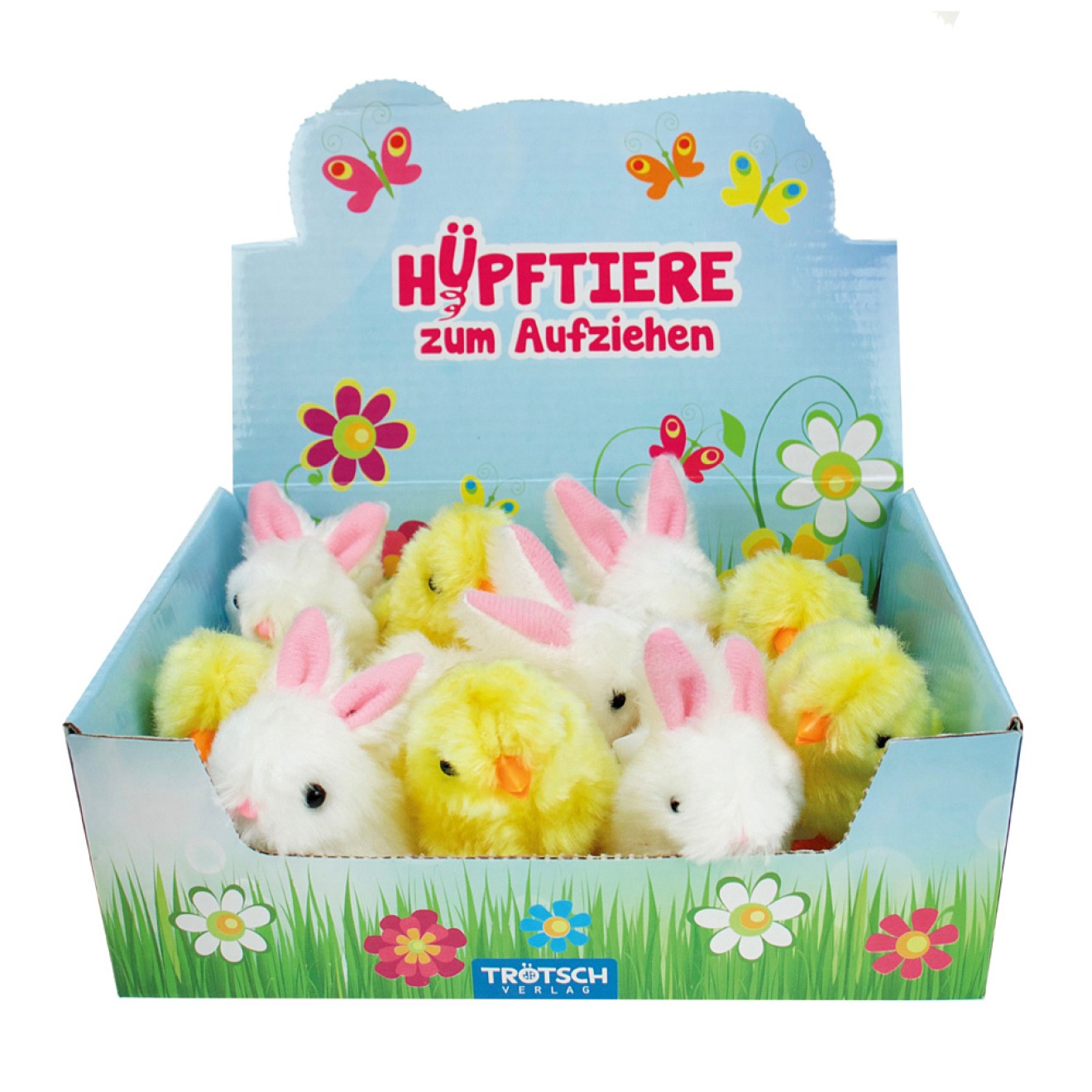 Hüpftiere zum Aufziehen