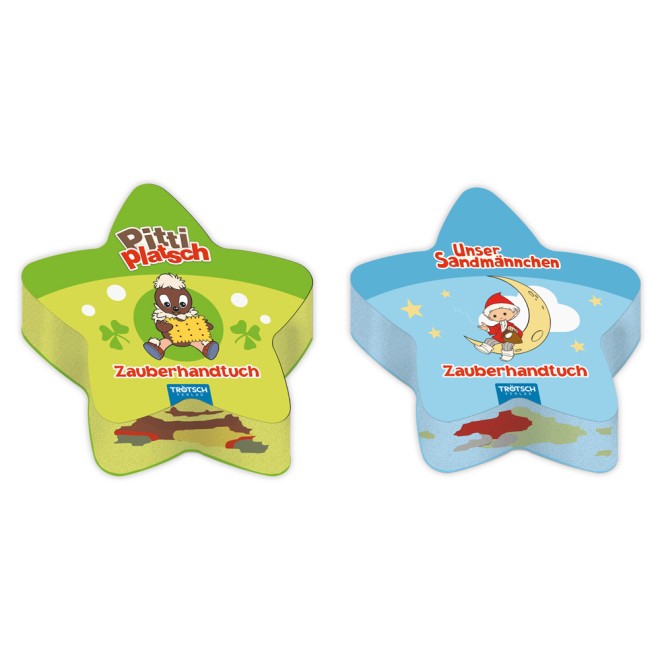 UNSER SANDMÄNNCHEN Zauberhandtücher Sandmann, Pitti