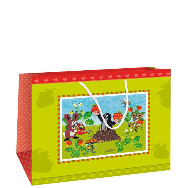 DER KLEINE MAULWURF 3D-Tasche Maulwurf groß quer