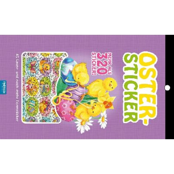 Osterstickerblock