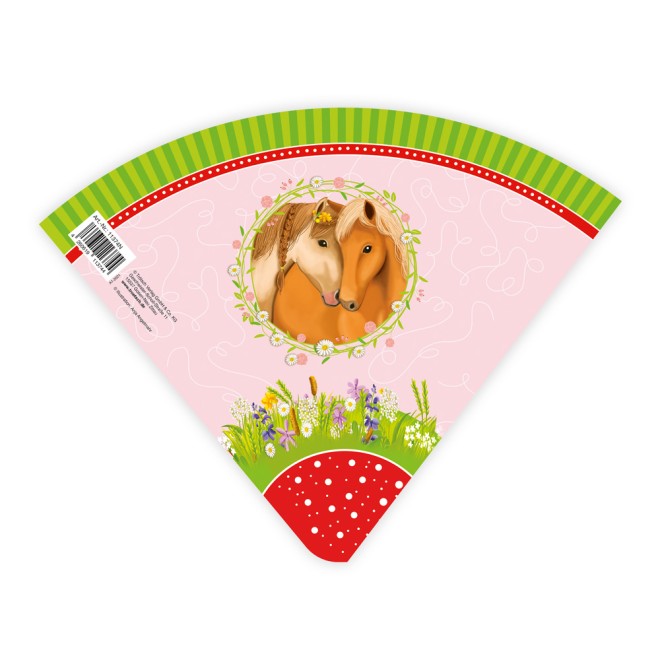 Schultüte Pferde 22 cm