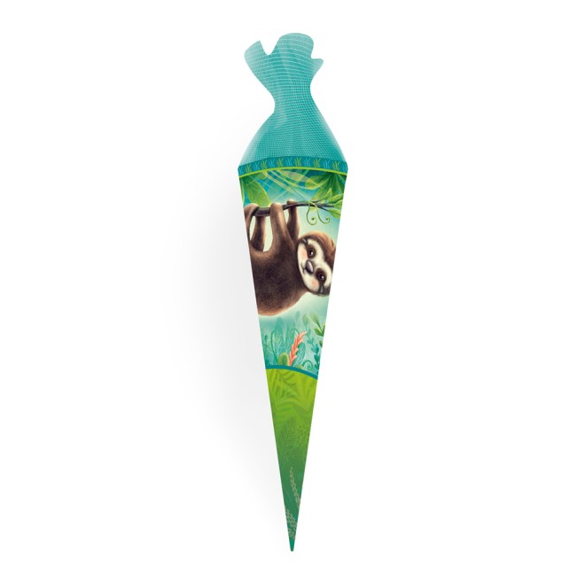 Schultüte Faultier 22 cm