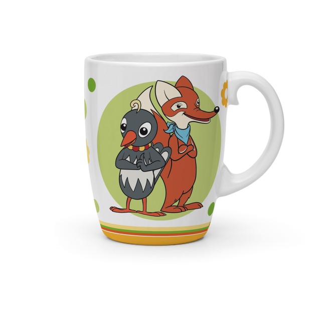 UNSER SANDMÄNNCHEN Kindertasse "Fuchs & Elster"