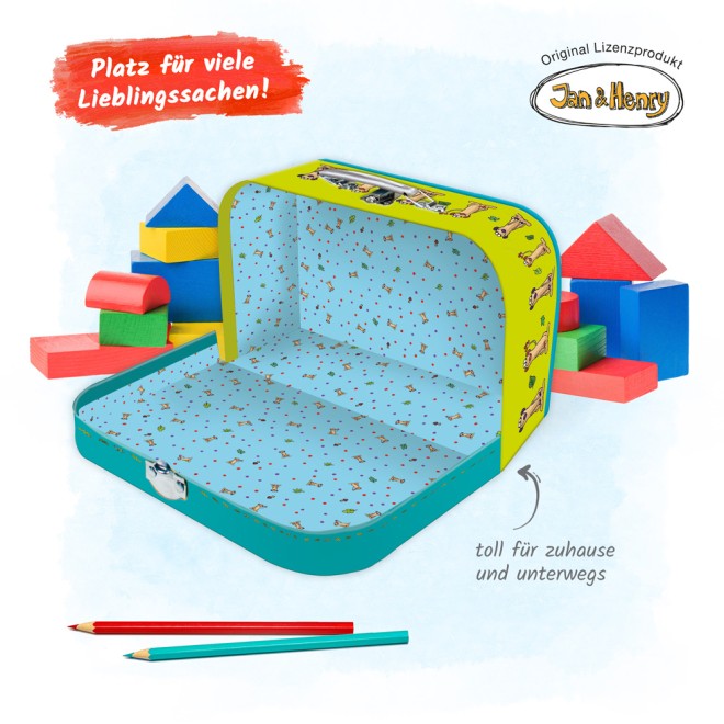 JAN & HENRY Kinderkoffer medium