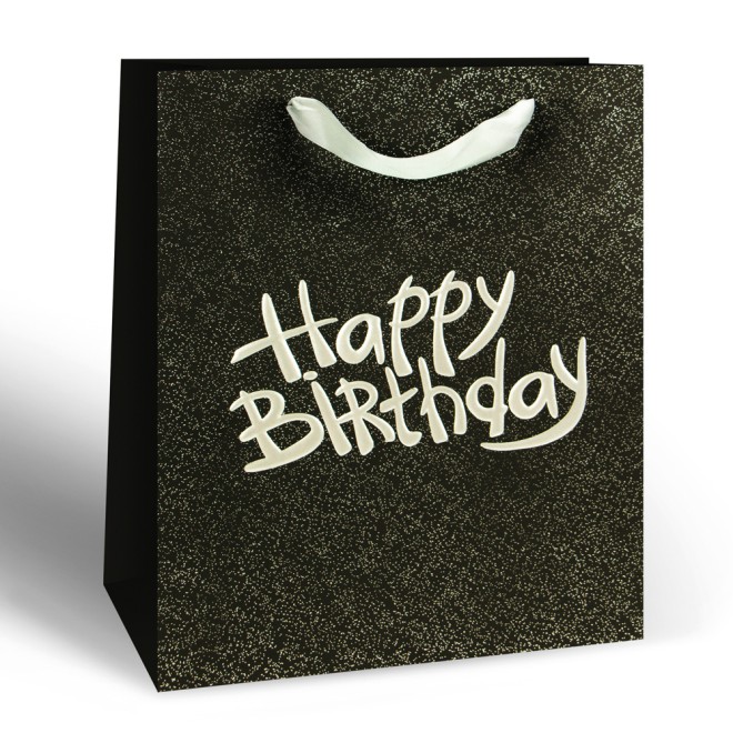Geschenktasche "Happy Birthday" groß