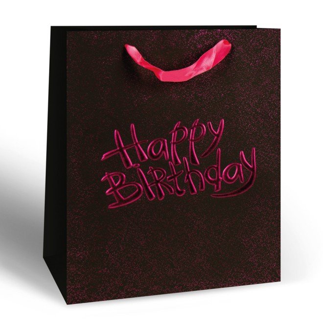 Geschenktasche "Happy Birthday" groß