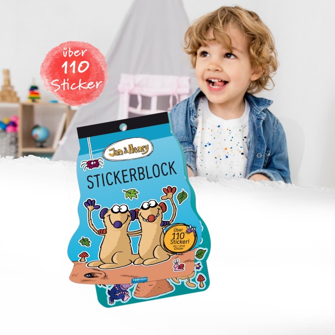 JAN & HENRY Stickerblock