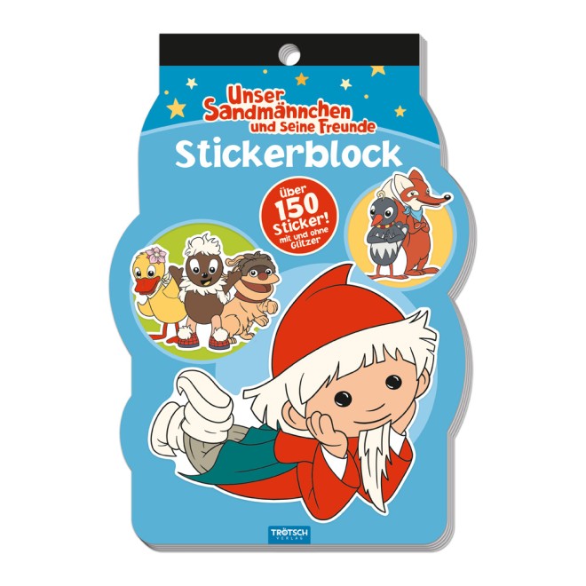 UNSER SANDMÄNNCHEN Stickerblock "Sandmann"
