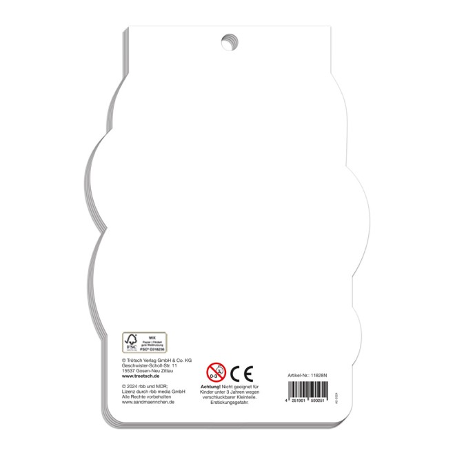 UNSER SANDMÄNNCHEN Stickerblock "Sandmann"