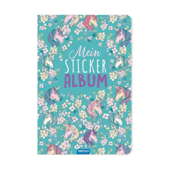 Mein Stickeralbum "Einhorn"