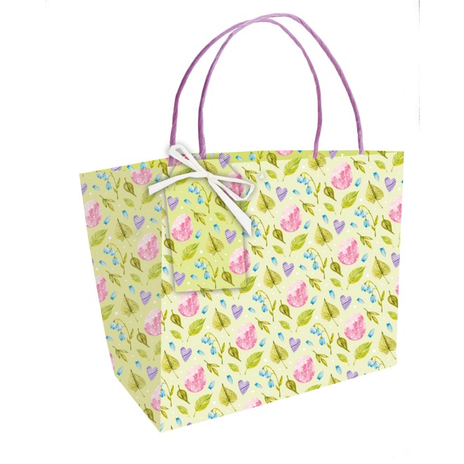 Papiertasche Ostern quer