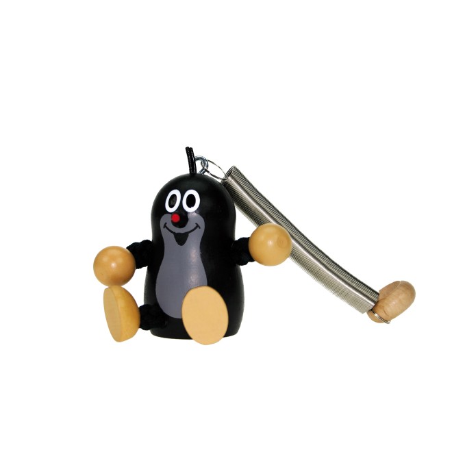 DER KLEINE MAULWURF Maulwurf mit Ziehfeder