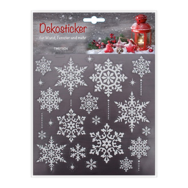Vintage Weihnachts-Dekosticker