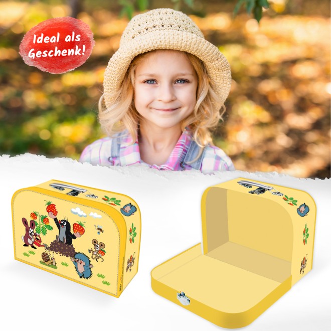 DER KLEINE MAULWURF Kinderkoffer medium Maulwurf