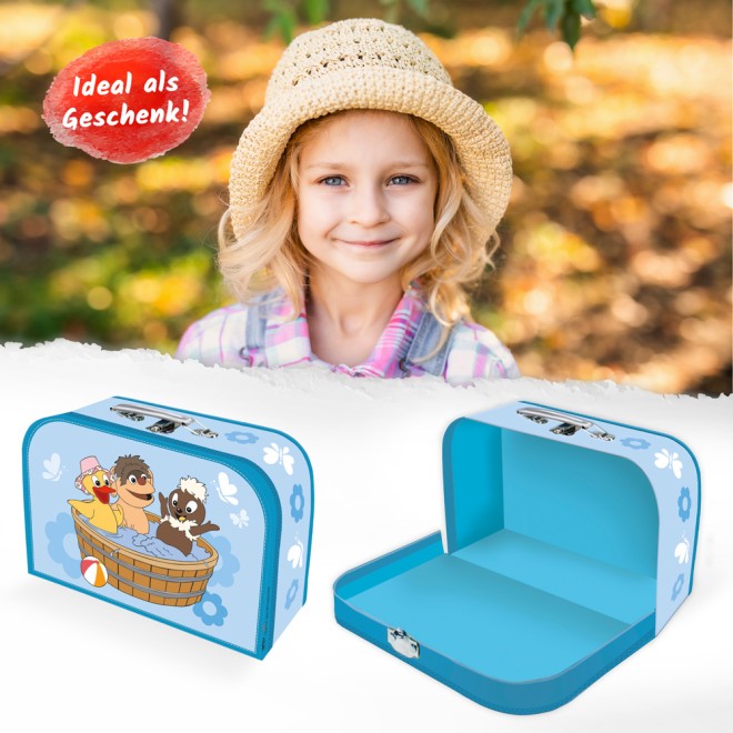 UNSER SANDMÄNNCHEN Kinderkoffer groß "Pitti Badewanne"