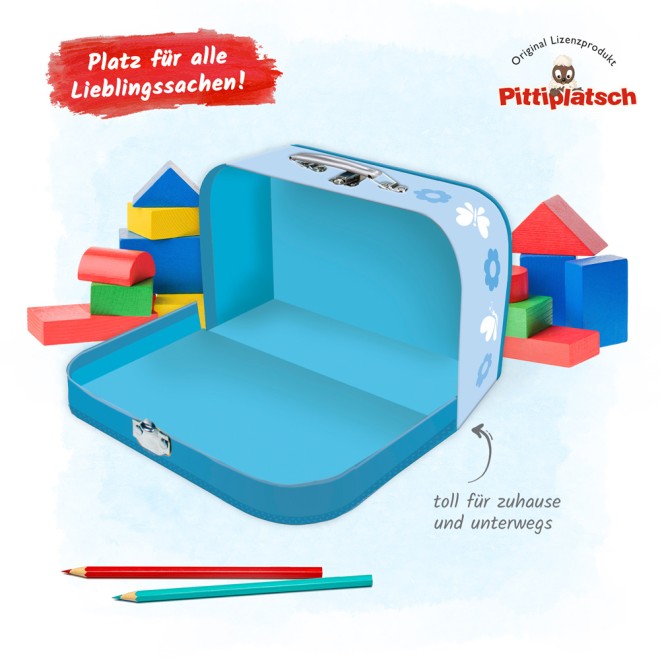 UNSER SANDMÄNNCHEN Kinderkoffer groß "Pitti Badewanne"