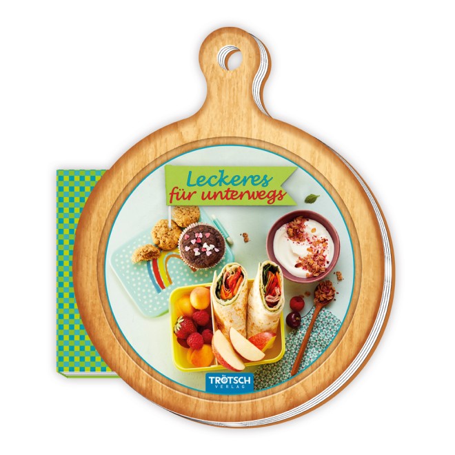 Rezeptbuch Brettchen "Leckeres für unterwegs"
