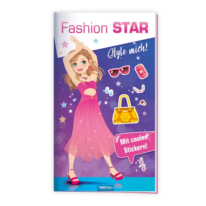 Stickermalbuch "Fashion Star - Filmstar"