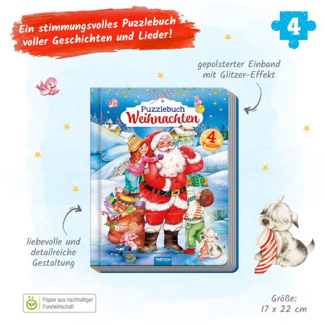 Puzzlebuch Weihnachten