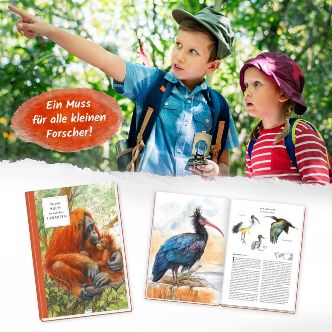 Das große Buch der bedrohten Tierarten