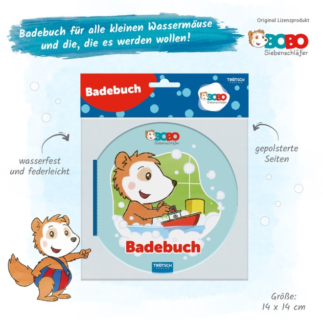 BOBO SIEBENSCHLÄFER Badebuch "Bobo"