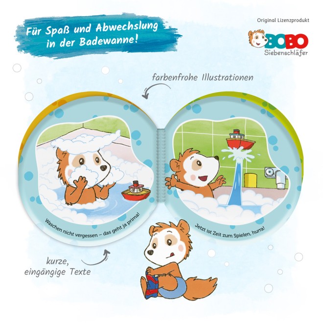 BOBO SIEBENSCHLÄFER Badebuch "Bobo"