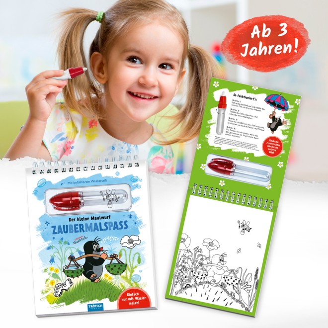 DER KLEINE MAULWURF Zaubermalspaß
